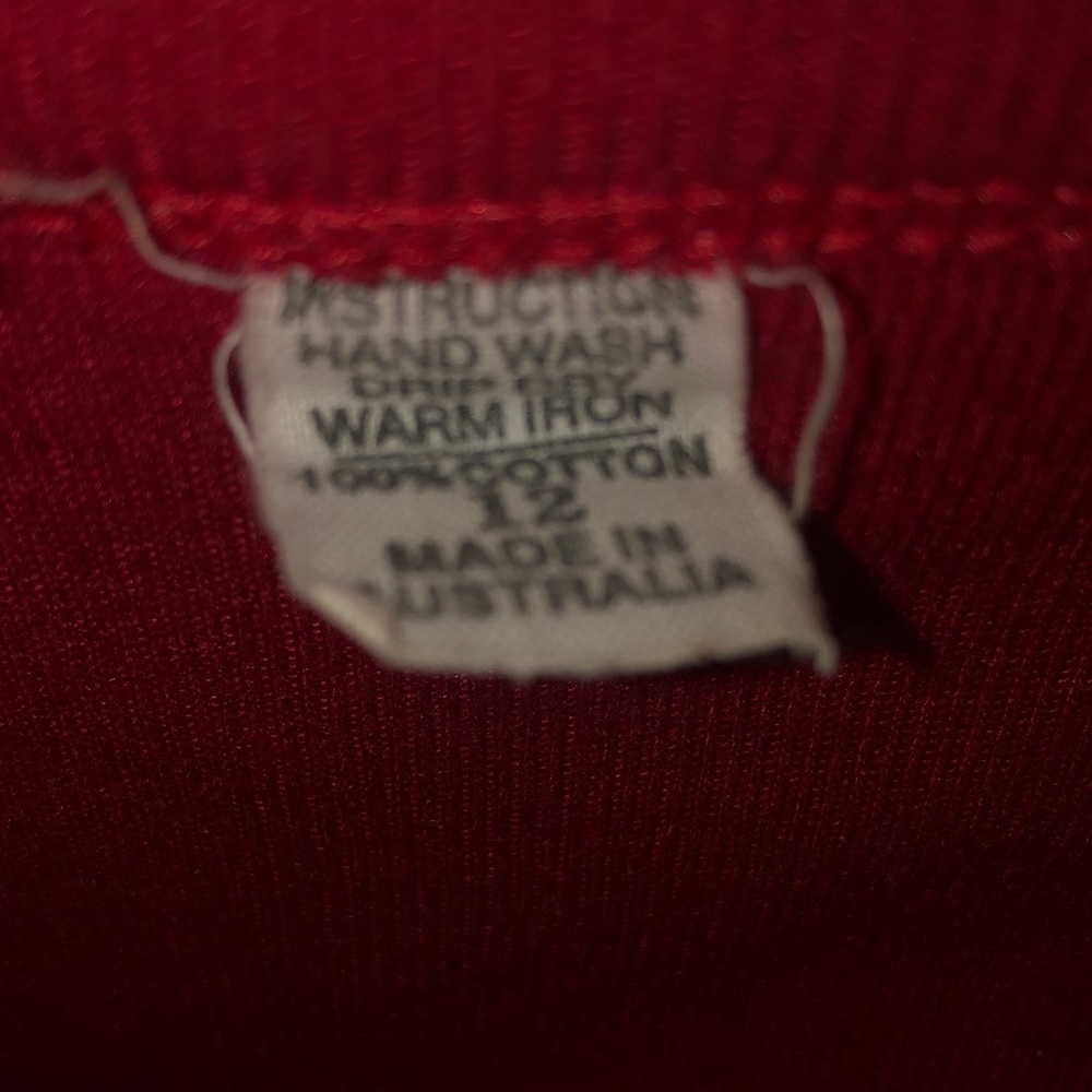 Rip Curl Red Racerback Tank - Picture 2 of 3